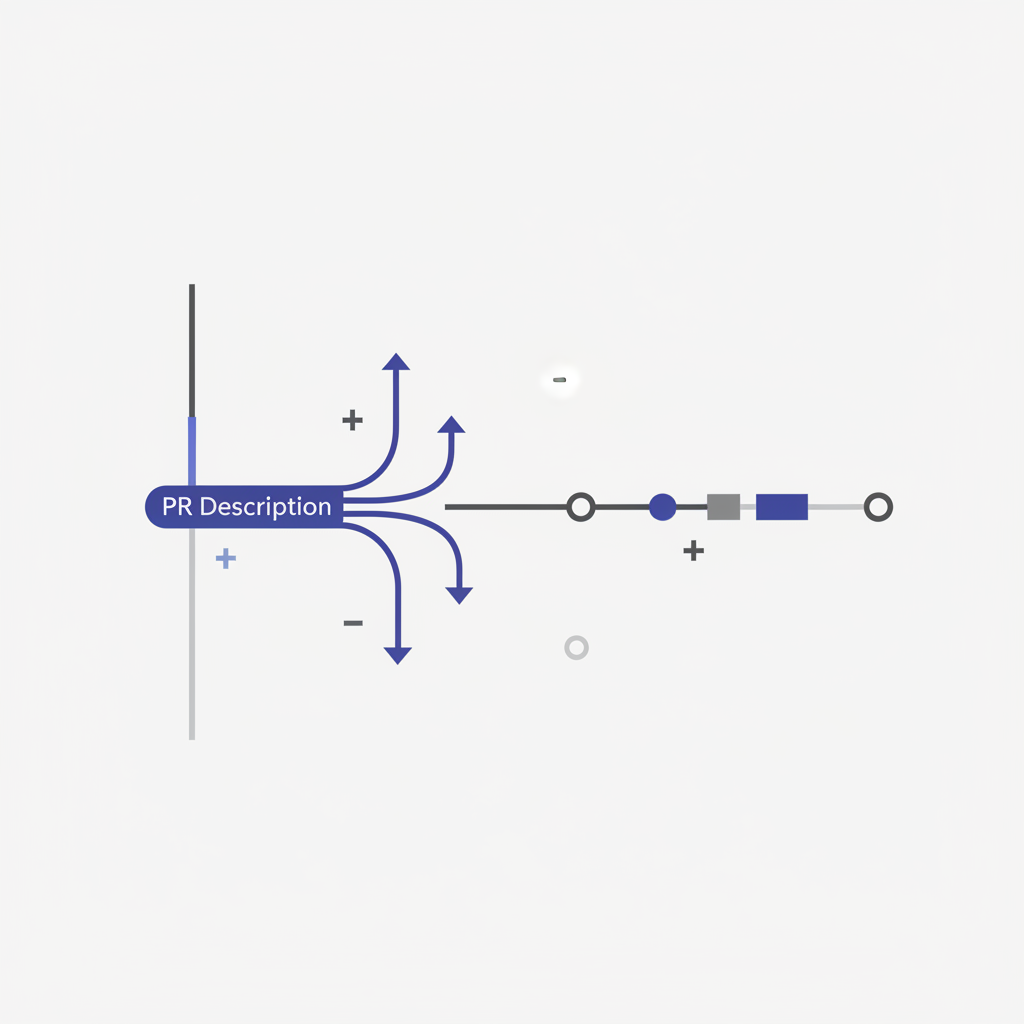 PR Description as the Basis of Release Notes — illustration