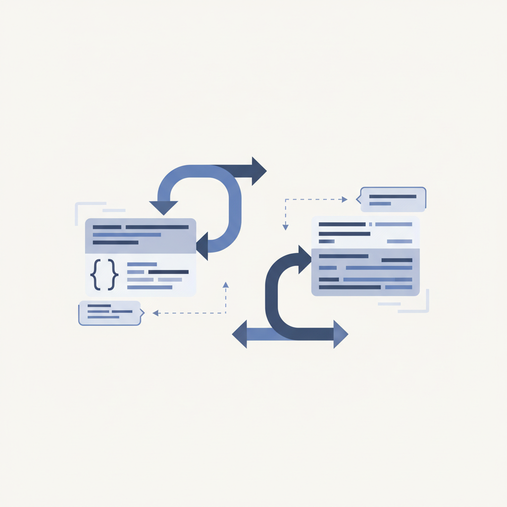 PR Description Templates for Monorepos — illustration